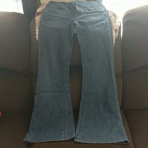 Wide leg jeans
